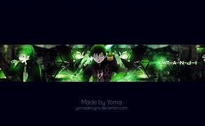 Image result for Backround Banner Anime Green