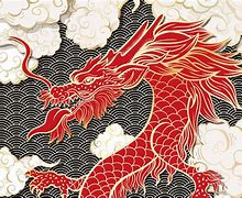 Image result for Chinese Dragon Pattern