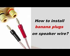 Image result for Speaker Wire Banana Plug