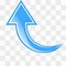Image result for Curved Arrow Down Symbol
