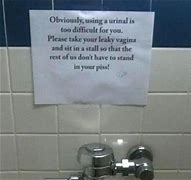 Image result for Funny Bathroom Notes