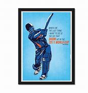 Image result for Dhoni World Cup Poster Animated