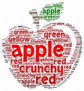 Image result for Word Apple Pic Art