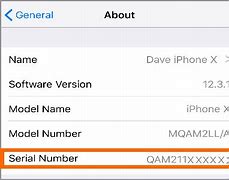Image result for Serial Number On iPhone 4