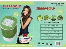 Image result for Sharp Gold Washing Machine