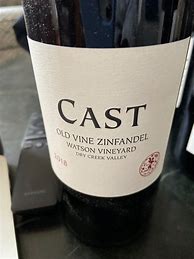 Image result for Cast Old Vine Zinfandel Watson