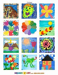 Image result for Square One Art Ideas for Toddlers