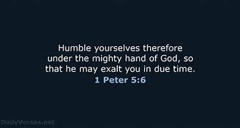 Image result for First Peter 5 6