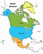 Image result for North America Map with Oceans