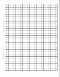 Image result for Quarter Inch Graph Paper PDF