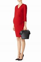 Image result for Dark Candy Apple Red Maternity Suit