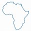 Image result for Africa Map Black and White