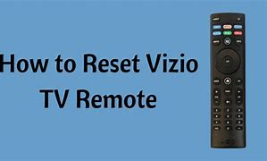 Image result for Reset Vizio Remote