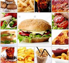 Image result for Fast Food Collage