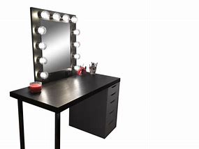 Image result for Lighted Vanity Makeup Mirror Clip Art PNG