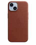 Image result for Apple Leather Case iPhone 14 Pro Umber