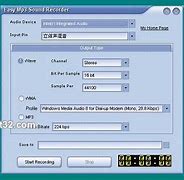 Image result for Free MP3 Recorder Windows 1.0