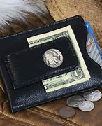 Image result for Nu Trendz Signature Collection Money Clip Leather Wallet