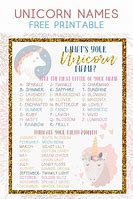 Image result for Beautiful Unicorn Names
