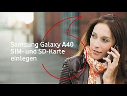 Image result for Samsung Galaxy A40 Sim Card