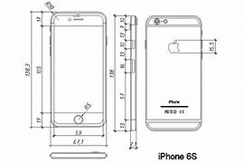 Image result for iPhone 6s Dimensional Drawings