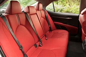 Image result for 2018 Camry XSE Red Interior