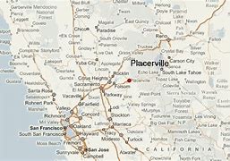 Image result for Map of Placerville and Surrounding Areas