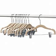 Image result for Baby Clothes Hangers with Clips