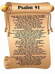 Image result for Psalm 91 Print