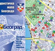 Image result for Mapa Centar Beograda