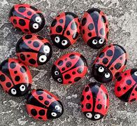 Image result for Ladybug Garden Stone