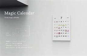 Image result for E Ink Wall Calendar