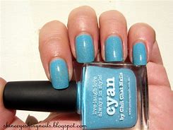 Image result for Cyan Nails