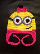 Image result for Crochet Minion Hat Pattern Free