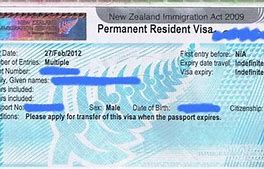 Image result for Work Visa Label NZ