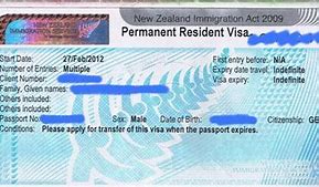 Image result for Work Visa Label NZ