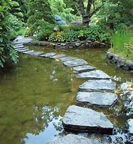 Image result for Stepping Stones across Water