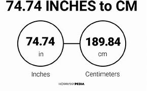 Image result for What Is 74 Cm in Inches
