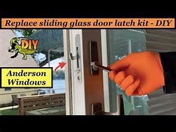 Image result for Anderson Sliding Glass Door Lock