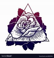 Image result for Geometric Rose Chalk Art