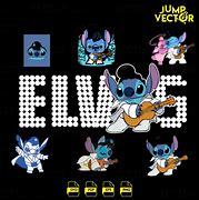 Image result for Elvis Stitch SVG