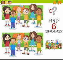 Image result for Spot the Difference Cartoon