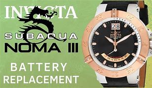 Image result for Invicta Watch Battery Replacement
