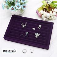 Image result for Jewelry Display Set Suede