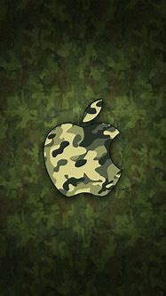 Image result for Camouflage Apple Logo iPhone Wallpaper