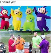 Image result for Teletubbies Woman Meme