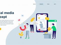 Image result for Social Media Layout Design with Vector