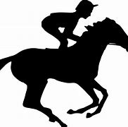 Image result for Horse Racing Clip Art Black and White