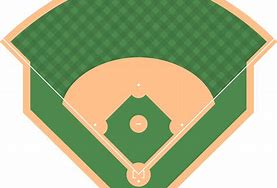 Image result for Left Field Baseball Clip Art