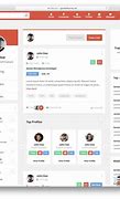 Image result for Social Media Page Template